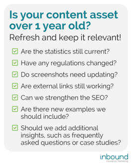 Is your content asset over 1 year old